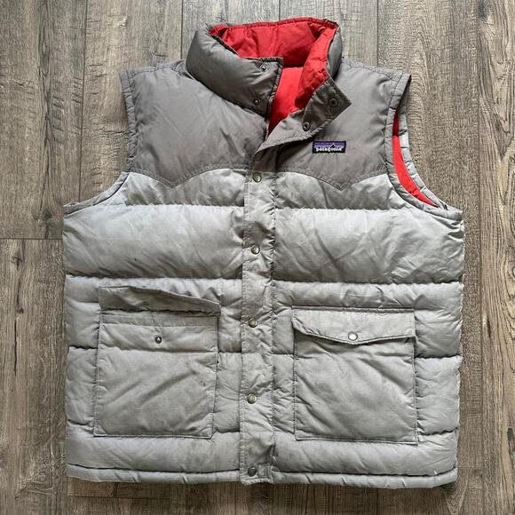 Patagonia Other - Men’s Grey Patagonia Down Puffer Slingshot Grey Vest
